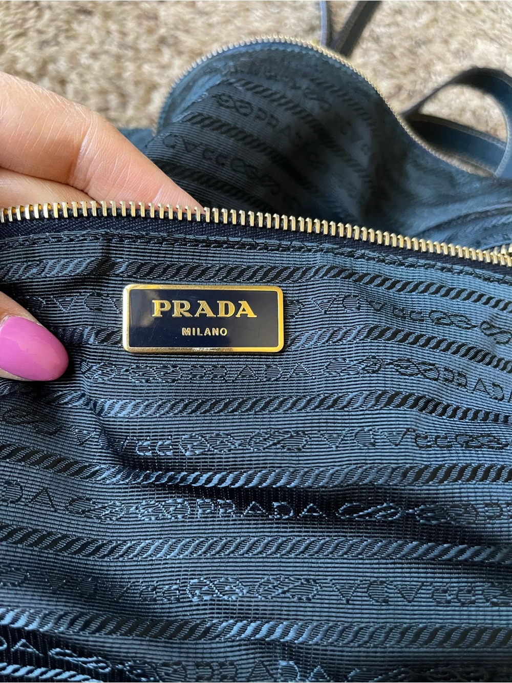 Prada Nylon Green Crossbody bag - Picture 13 of 16